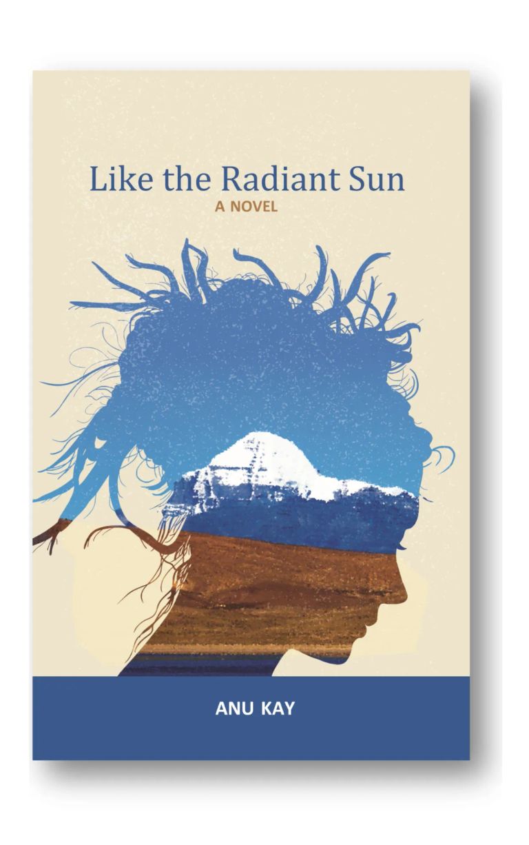 Book cover of Like the Radiant Sun, a Suspenseful Mystery Woven with Indian History and Mythology