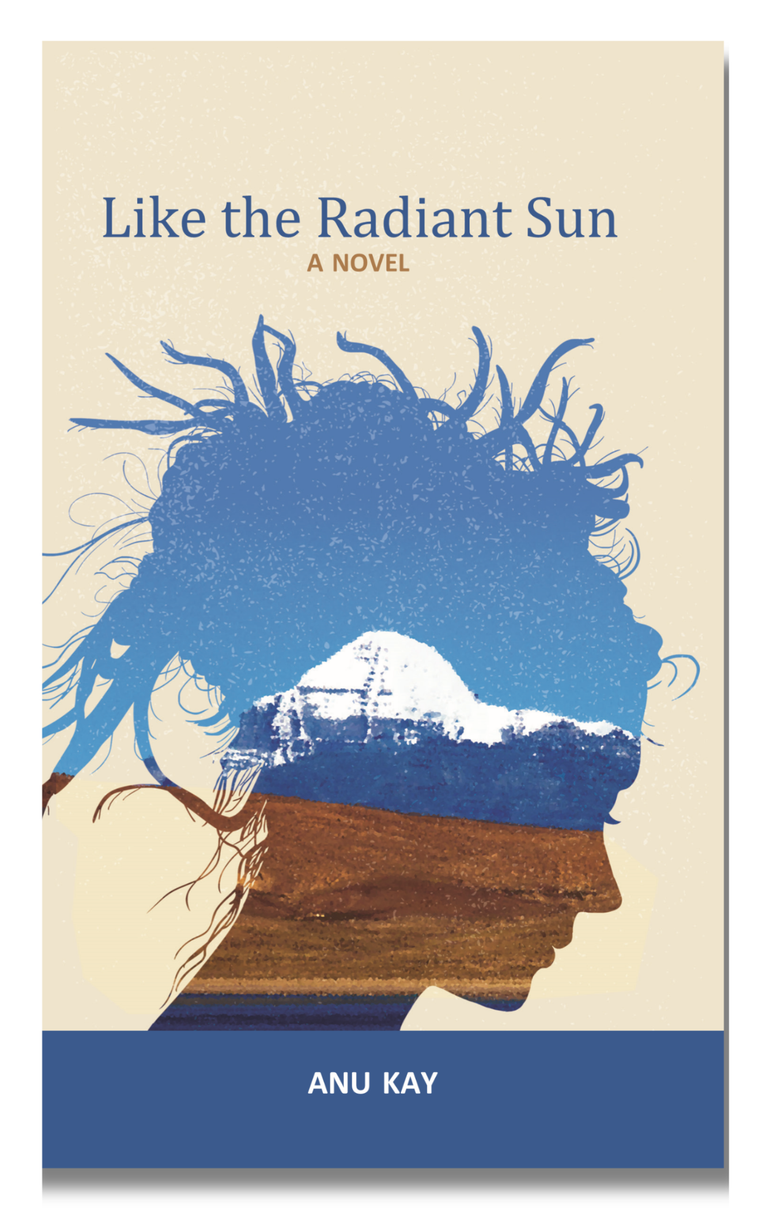 Book cover of Like the Radiant Sun, a Suspenseful Mystery Woven with Indian History and Mythology