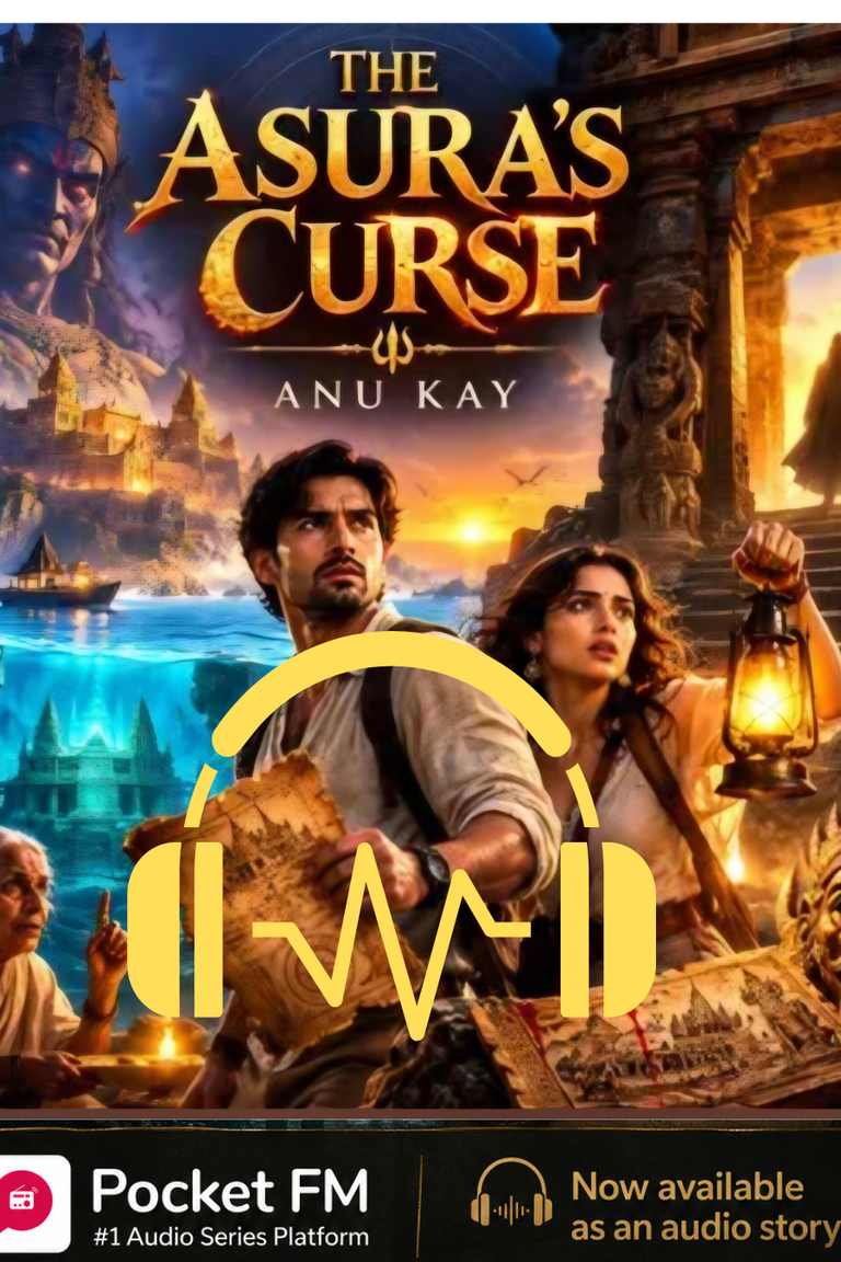 Official Hindi audio book adaptation of the Indian mythological fiction novel The Asura's Curse by Anu Kay on Pocket FM India